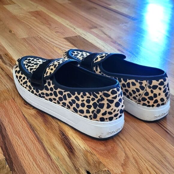 DONALD PLINER Richie Cheetah Calf Hair Leather 6.5 - Picture 2 of 9